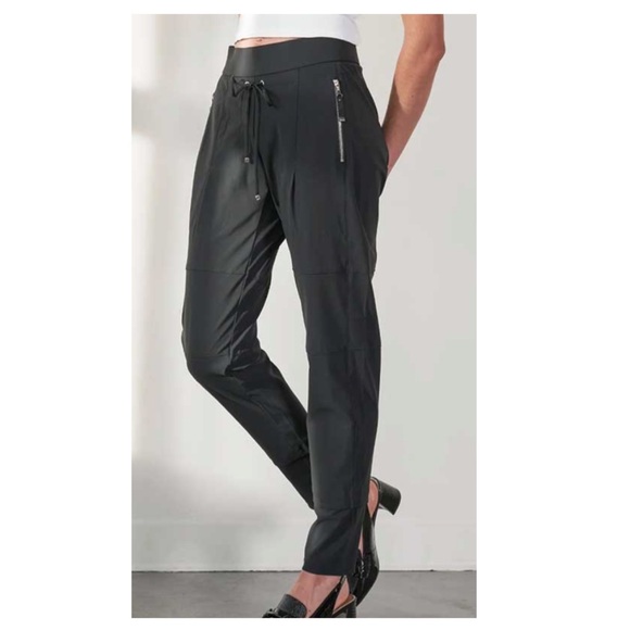 Raffaello Rossi Candy Pant Black Jogger Size 42 (12) - Picture 1 of 10